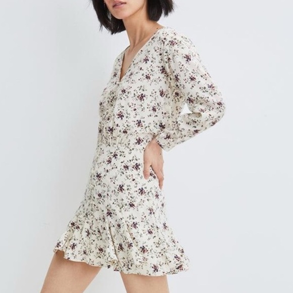 VERONICA BEARD Riggins Stretch Silk Quiet Luxury Vibes Minidress size 6 - Picture 2 of 12